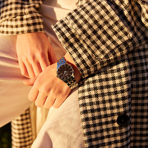 AURORA 34MM LINK BLACK