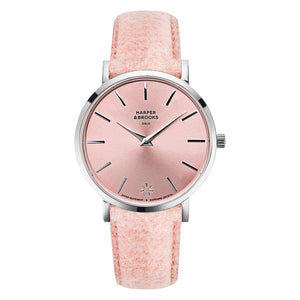 SAGA 28MM WOOL PINK Frost / Silver