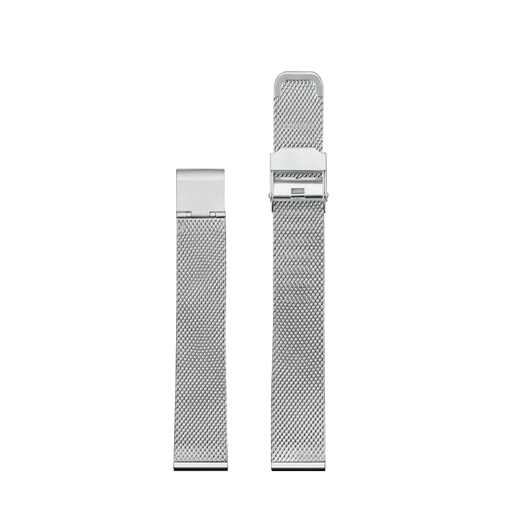 14MM SILVER MESH For Saga Watches