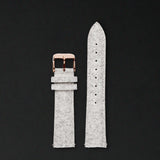 20MM LIGHT GREY WOOL Rose Gold Buckle FOR ORIGINAL 40MM WATCHES