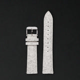 20MM LIGHT GREY WOOL Silver Buckle FOR ORIGINAL 40MM WATCHES