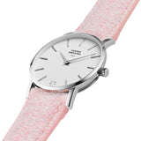 SAGA 28MM WOOL PINK White / Silver