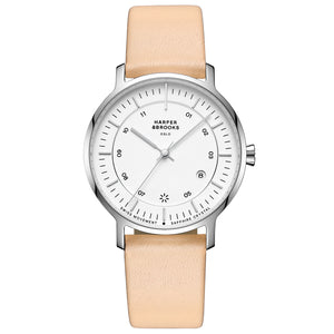 Bauhaus 36mm Silver/Natura