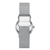 SAGA 28MM MESH SILVER White / Silver