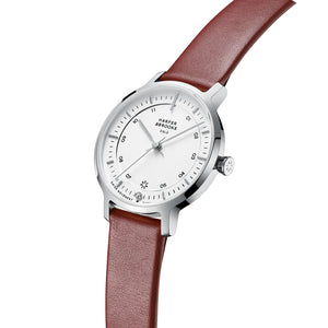 Bauhaus 32mm Silver/Red