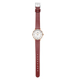 Bauhaus 28mm Rose Gold/Red