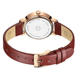 Bauhaus 28mm Rose Gold/Red