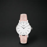 SAGA 28MM WOOL PINK White / Silver