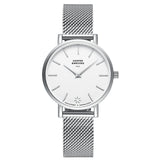 SAGA 32MM MESH SILVER White / Silver