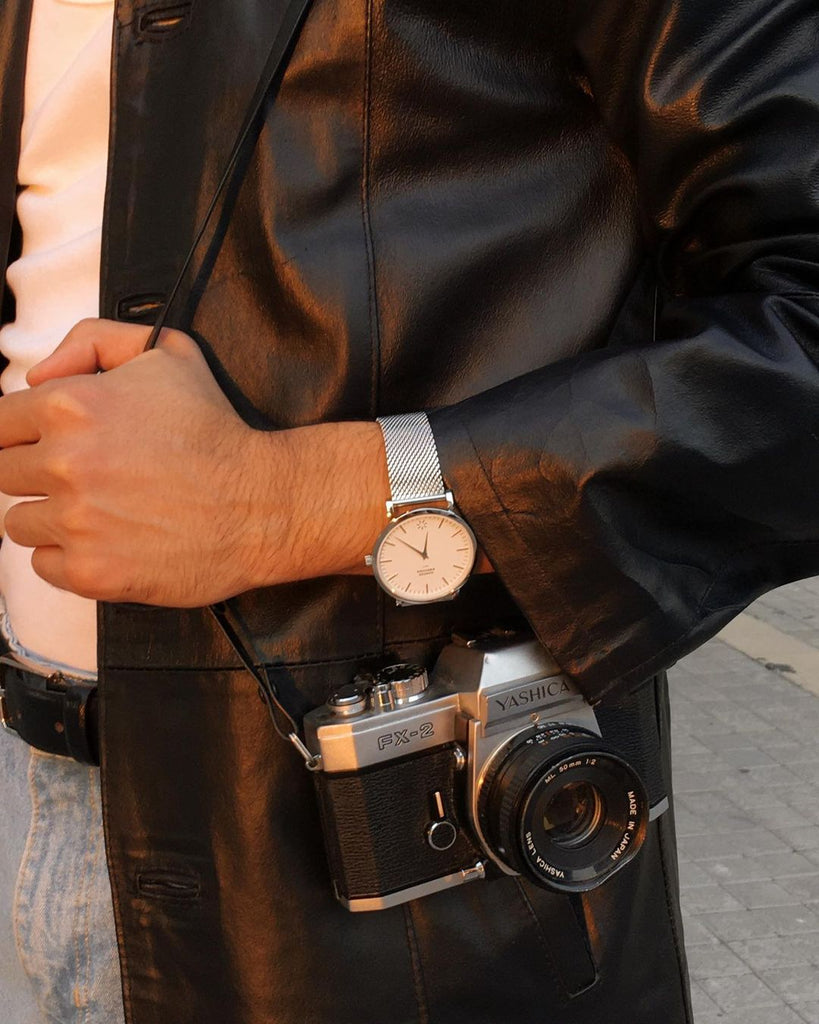 ORIGINAL 40MM MESH SILVER White / Silver